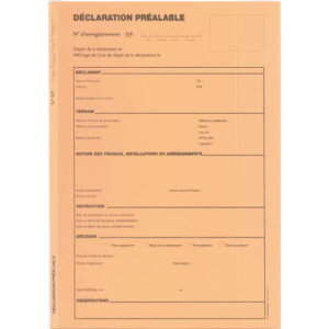 DOSSIER DE DÉCLARATION PRÉALABLE