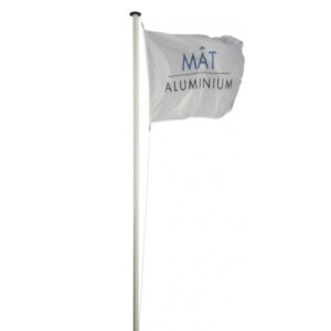 MÂTS ALUMINIUM CYLINDRIQUE LAQUÉ BLANC 1 PARTIE