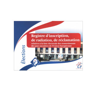 REGISTRE D'INSCRIPTION, DE RADIATION, DE RÉCLAMATION