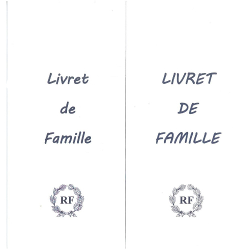 Livret manuscrit ou informatique