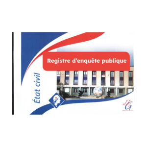 REGISTRE D'ENQUÊTE PUBLIQUE