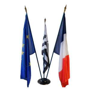 Lot de 3 drapeaux
