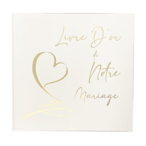 LIVRE D'OR DE NOTRE MARIAGE NON PERSONNALISÉ