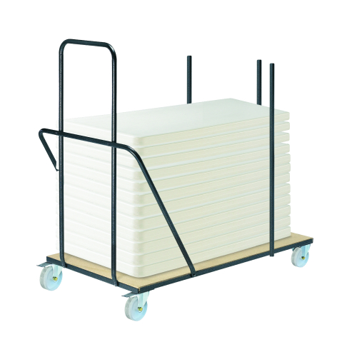 Chariot pour tables rectangulaires