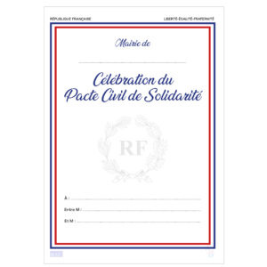 CÉLÉBRATION DU PACTE CIVIL DE SOLIDARITÉ