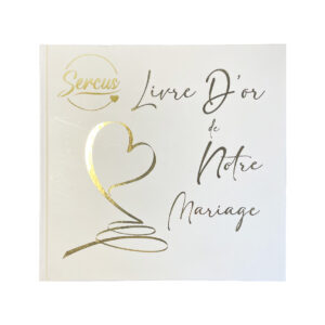 LIVRE D'OR DE NOTRE MARIAGE PERSONNALISÉ