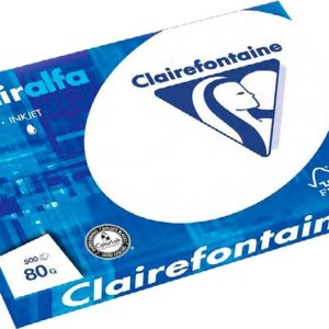 RAMETTE PAPIER 500 FEUILLES CLAIREFONTAINE A4 80 GR
