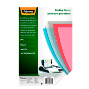 COUVERTURE FELLOWES PVC TRANSPARENT