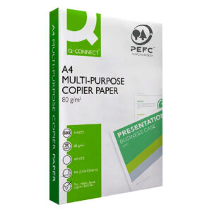 RAMETTE PAPIER 500 FEUILLES Q CONNECT A4 80 GR