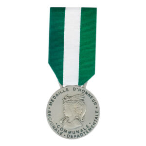 MÉDAILLE COMMUNALE, DÉPARTEMENTALE ET RÉGIONALE : 20 ANS ARGENT