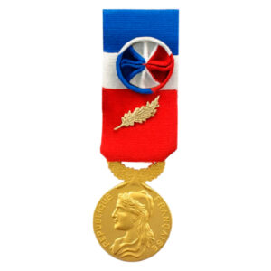 MÉDAILLE D'ANCIENNETÉ DU TRAVAIL : 35 ANS OR