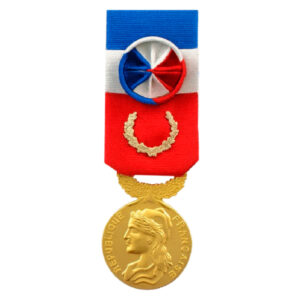 MÉDAILLE D'ANCIENNETÉ DU TRAVAIL : 40 ANS GRAND OR