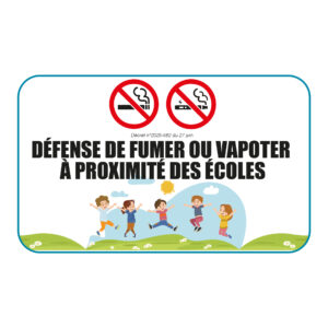 PANNEAUX DÉFENSE DE FUMER